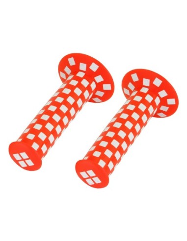 Check Grips 7/8 long 124mm 800 Red White.